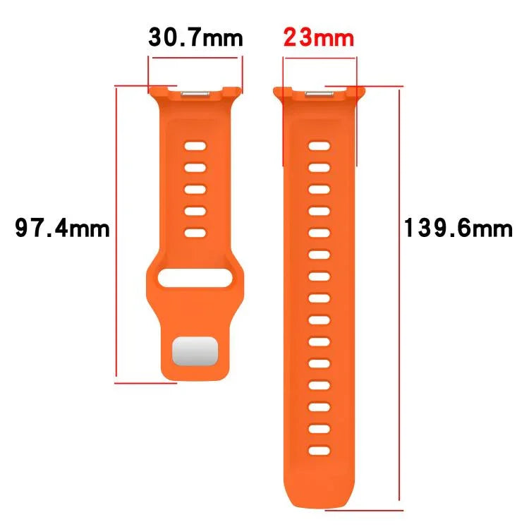リバースバックル 単色シリコンウォッチバンド、Samsung Galaxy Watch8 / Watch8 Classic用