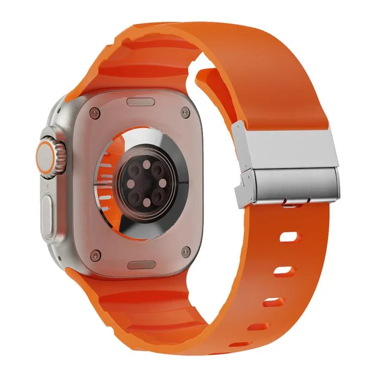 マグネットクラスプシリコンウォッチバンド、Apple Watch 46mm / 49mm / 45mm / 44mm用