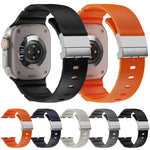 マグネットクラスプシリコンウォッチバンド、Apple Watch 46mm / 49mm / 45mm / 44mm用