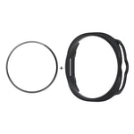 ENKAY ハットプリンス 2イン1 単色PCウォッチカバー フルカバレッジPMMAソフトフィルム付き、Samsung Galaxy Watch8 Classic 46mm用