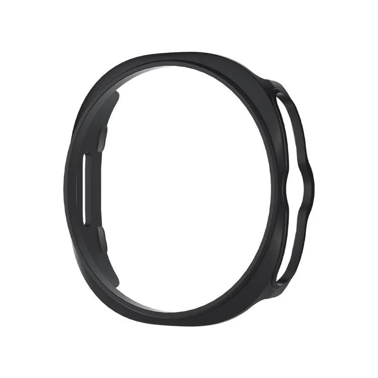 ENKAY ハットプリンス 2イン1 単色PCウォッチカバー フルカバレッジPMMAソフトフィルム付き、Samsung Galaxy Watch8 Classic 46mm用