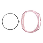 ENKAY ハットプリンス 2イン1 単色PCウォッチカバー フルカバレッジPMMAソフトフィルム付き、Samsung Galaxy Watch8 Classic 46mm用