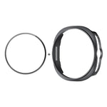 ENKAY ハットプリンス 2イン1 単色PCウォッチカバー フルカバレッジPMMAソフトフィルム付き、Samsung Galaxy Watch8 Classic 46mm用