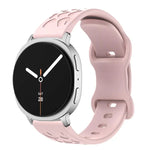 凹型レオパード バタフライバックル シリコンウォッチバンド、Samsung Galaxy Watch8 / Watch8 Classic用