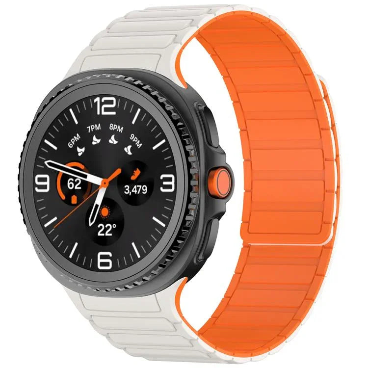 トライビーズ マグネット シリコンウォッチバンド、Samsung Galaxy Watch8 / Watch8 Classic用