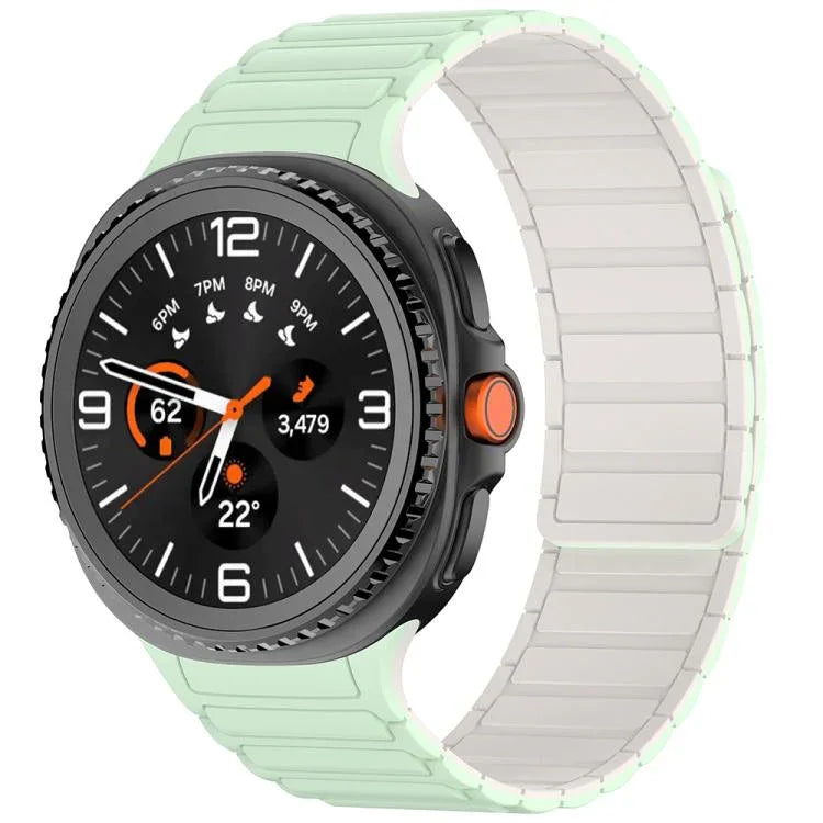 トライビーズ マグネット シリコンウォッチバンド、Samsung Galaxy Watch8 / Watch8 Classic用