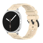 ブラックバックル ラウンドテール シリコンウォッチバンド、Samsung Galaxy Watch8 / Watch8 Classic用