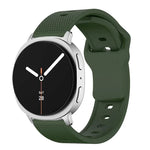 ラウンドドット スタッドバックル シリコンウォッチバンド、Samsung Galaxy Watch8 / Watch8 Classic用