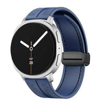 折りたたみマグネットバックル ハイブリッド ナイロン シリコンウォッチバンド、Samsung Galaxy Watch8 / Watch8 Classic用