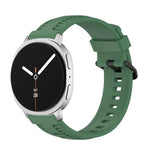 タイヤパターンシリコンウォッチバンド、Samsung Galaxy Watch8 / Watch8 Classic用