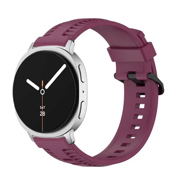 タイヤパターンシリコンウォッチバンド、Samsung Galaxy Watch8 / Watch8 Classic用