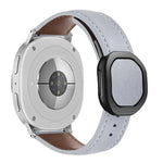 マグネット折りたたみ本革バックルウォッチバンド、Samsung Galaxy Watch8 / Watch8 Classic用