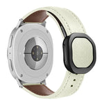 マグネット折りたたみ本革バックルウォッチバンド、Samsung Galaxy Watch8 / Watch8 Classic用