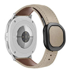 マグネット折りたたみ本革バックルウォッチバンド、Samsung Galaxy Watch8 / Watch8 Classic用