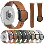 マグネット折りたたみ本革バックルウォッチバンド、Samsung Galaxy Watch8 / Watch8 Classic用