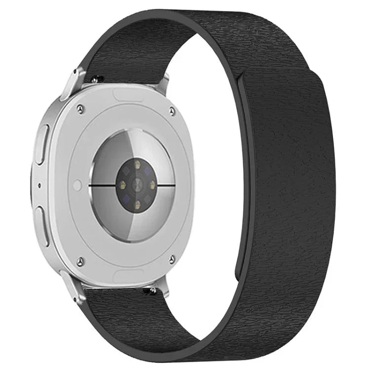 クラウドウッドグレイン マグネット シリコンウォッチバンド、Samsung Galaxy Watch8 / Watch8 Classic用