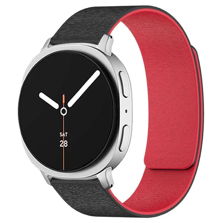 クラウドウッドグレイン マグネット シリコンウォッチバンド、Samsung Galaxy Watch8 / Watch8 Classic用