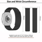 クラウドウッドグレイン マグネット シリコンウォッチバンド、Samsung Galaxy Watch8 / Watch8 Classic用
