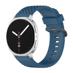 ブラックバックルスプルースシリコンウォッチバンド、Samsung Galaxy Watch8 / Watch8 Classic用