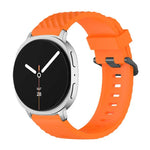 ブラックバックルスプルースシリコンウォッチバンド、Samsung Galaxy Watch8 / Watch8 Classic用