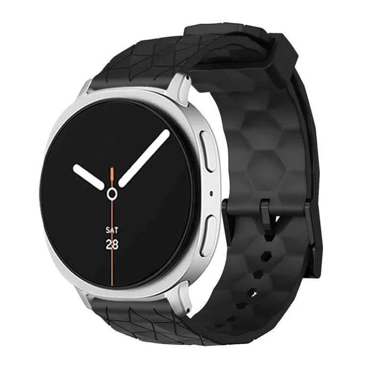 フットボールテクスチャー 単色 シリコンウォッチバンド、Samsung Galaxy Watch8 / Watch8 Classic用