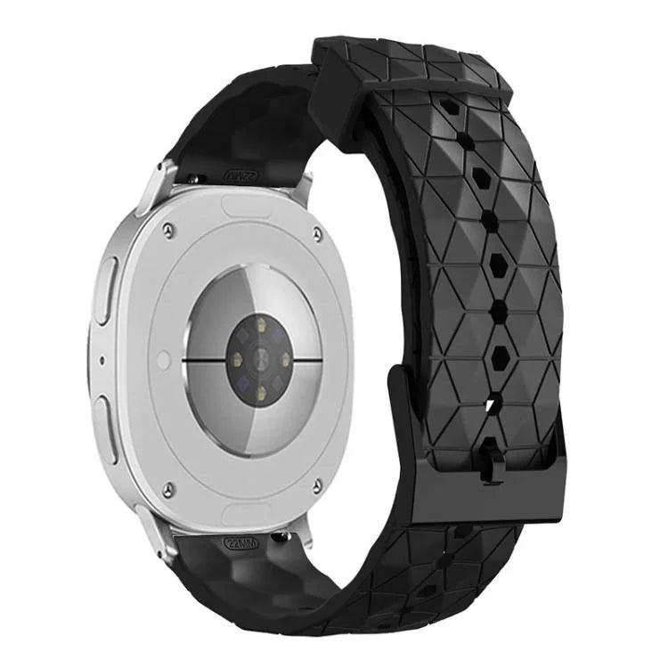 フットボールテクスチャー 単色 シリコンウォッチバンド、Samsung Galaxy Watch8 / Watch8 Classic用