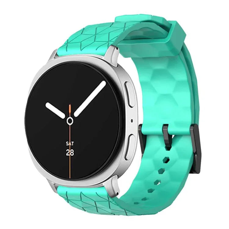 フットボールテクスチャー 単色 シリコンウォッチバンド、Samsung Galaxy Watch8 / Watch8 Classic用