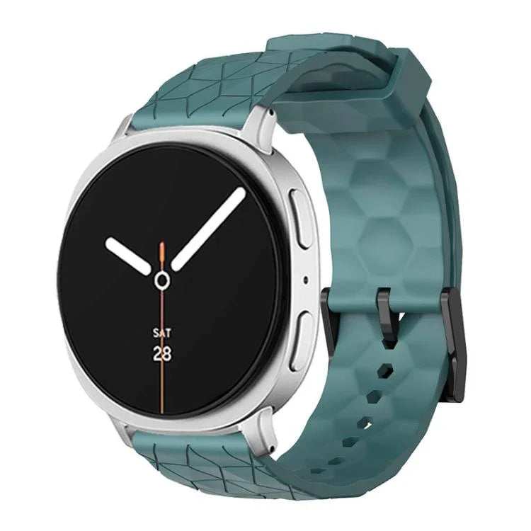 フットボールテクスチャー 単色 シリコンウォッチバンド、Samsung Galaxy Watch8 / Watch8 Classic用