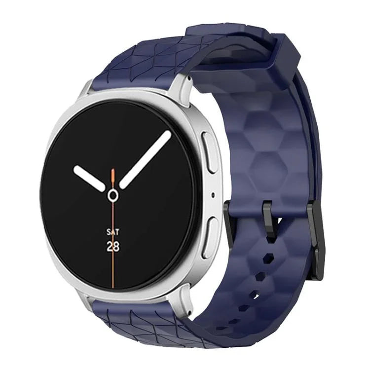 フットボールテクスチャー 単色 シリコンウォッチバンド、Samsung Galaxy Watch8 / Watch8 Classic用