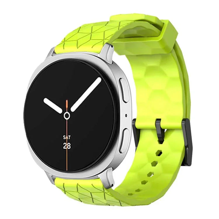 フットボールテクスチャー 単色 シリコンウォッチバンド、Samsung Galaxy Watch8 / Watch8 Classic用