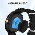 ENKAY Hat-Prince 2-in-1 電気めっき ソフトTPUカバー フルカバレッジ PMMAソフトフィルム付き、Samsung Galaxy Watch8 Classic 46mm用