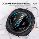 ENKAY Hat-Prince 2-in-1 電気めっき ソフトTPUカバー フルカバレッジ PMMAソフトフィルム付き、Samsung Galaxy Watch8 Classic 46mm用