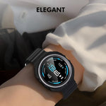 ENKAY Hat-Prince 2-in-1 電気めっき ソフトTPUカバー フルカバレッジ PMMAソフトフィルム付き、Samsung Galaxy Watch8 Classic 46mm用