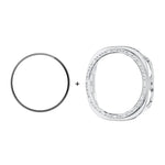 ENKAY Hat-Prince ダイヤモンド PCウォッチカバー フルカバレッジ PMMAソフトフィルム付き、Samsung Galaxy Watch8 44mm用、Samsung Galaxy Watch8 40mm用