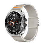 パラシュートバックルストレッチナイロンウォッチバンド、Samsung Galaxy Watch8 / Watch8 Classic用