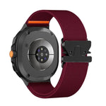パラシュートバックルストレッチナイロンウォッチバンド、Samsung Galaxy Watch8 / Watch8 Classic用