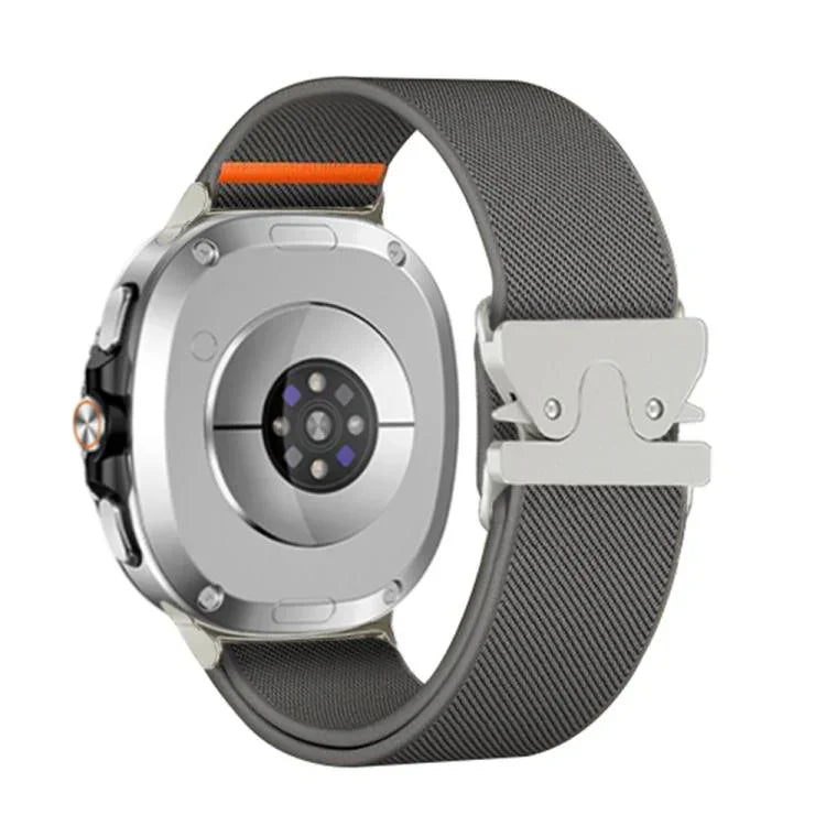パラシュートバックルストレッチナイロンウォッチバンド、Samsung Galaxy Watch8 / Watch8 Classic用