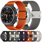 パラシュートバックルストレッチナイロンウォッチバンド、Samsung Galaxy Watch8 / Watch8 Classic用