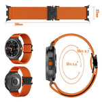 パラシュートバックルストレッチナイロンウォッチバンド、Samsung Galaxy Watch8 / Watch8 Classic用