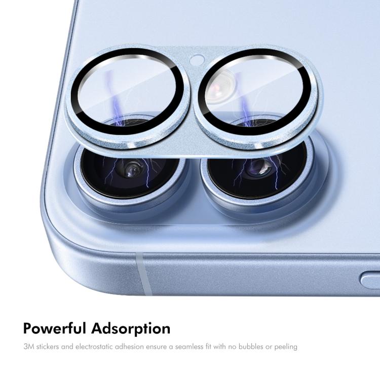 ENKAY 反射防止カメラレンズ フロストアーマーアルミ合金強化ガラスフィルム、iPhone 17用