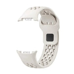 スピードベゼルとブラックリバースバックルシリコンウォッチバンド、Samsung Galaxy Watch8 44mm用、Samsung Galaxy Watch8 40mm用