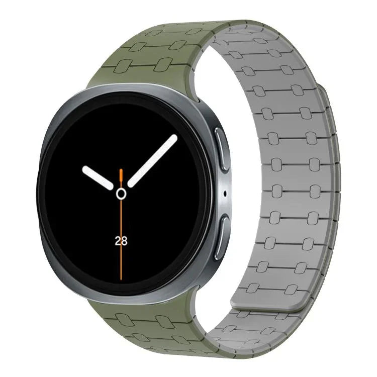 一体型マグネットシリコンウォッチバンド、Samsung Galaxy Watch8 / Watch8 Classic用