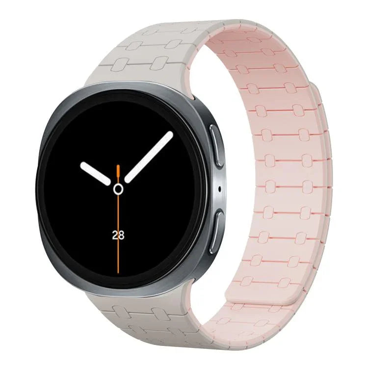 一体型マグネットシリコンウォッチバンド、Samsung Galaxy Watch8 / Watch8 Classic用