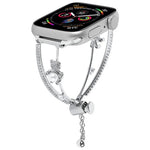 銅象嵌入りベアジルコンブレスレットウォッチバンド、Apple Watch 46mm / 49mm / 45mm / 44mm用、Apple Watch 42mm / 41mm / 40mm / 38mm用