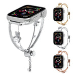 銅象嵌入りベアジルコンブレスレットウォッチバンド、Apple Watch 46mm / 49mm / 45mm / 44mm用、Apple Watch 42mm / 41mm / 40mm / 38mm用