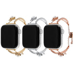 銅象嵌入りベアジルコンブレスレットウォッチバンド、Apple Watch 46mm / 49mm / 45mm / 44mm用、Apple Watch 42mm / 41mm / 40mm / 38mm用