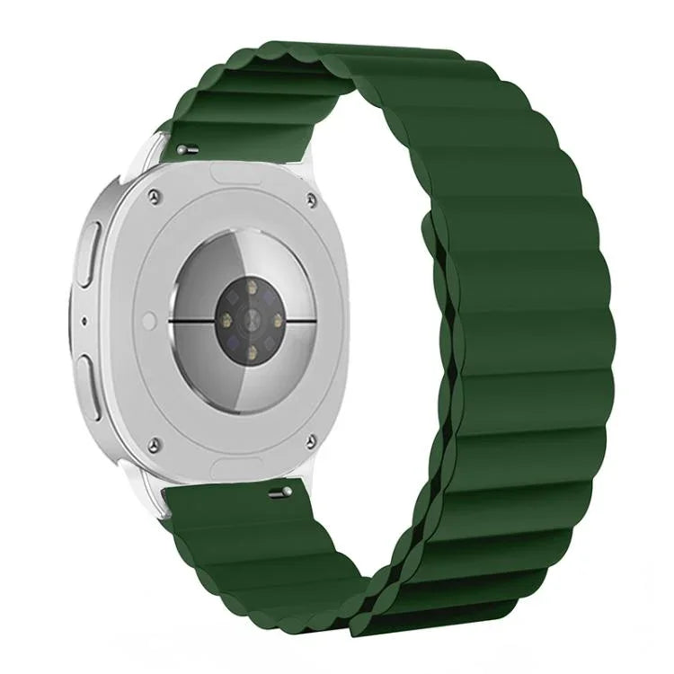 マグネット式シリコンウォッチバンド、Samsung Galaxy Watch8 / Watch8 Classic用