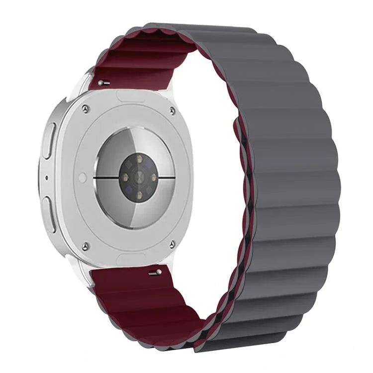 マグネット式シリコンウォッチバンド、Samsung Galaxy Watch8 / Watch8 Classic用
