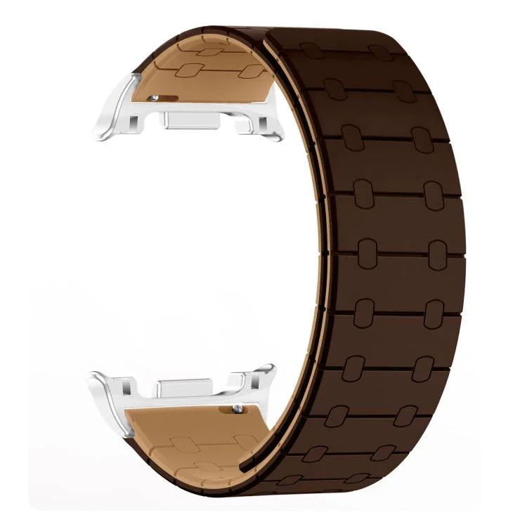 ツートンカラー ループ マグネット式シリコンウォッチバンド、Samsung Galaxy Watch8 / Watch8 Classic用