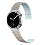 ツートンカラー ループ マグネット式シリコンウォッチバンド、Samsung Galaxy Watch8 / Watch8 Classic用